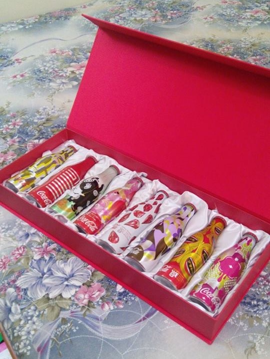 Coca Cola Coke aluminium bottle Boxed Set WE8 Taiwan